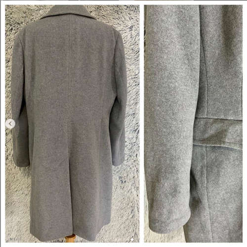 Loveliest Gray Wool Coat by Isabel