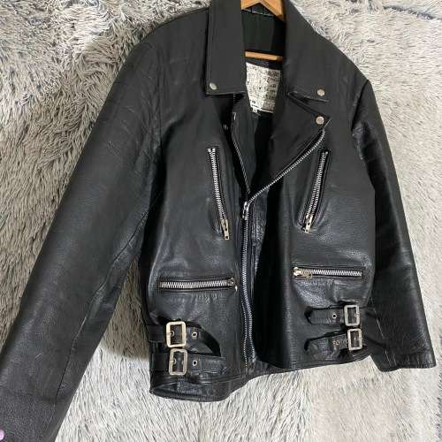 Barkha Mens Leather Biker Jacket