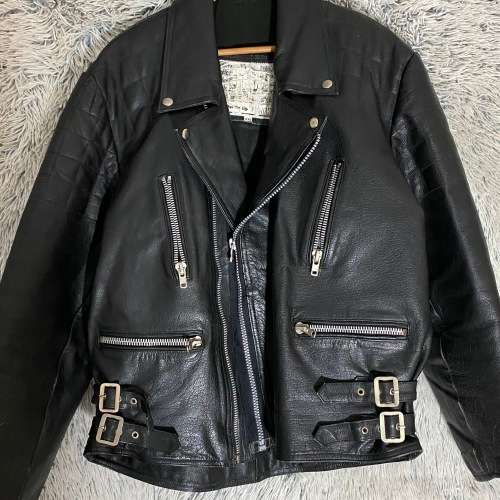Barkha Mens Leather Biker Jacket
