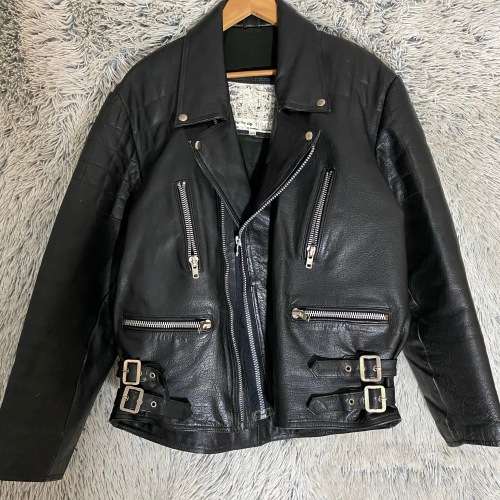 Barkha Mens Leather Biker Jacket