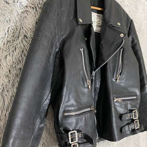 Barkha Mens Leather Biker Jacket