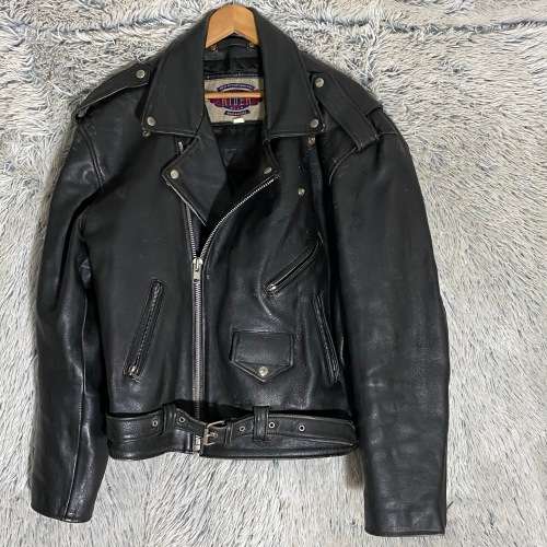 Men`s Leather Motorcycle Jacket