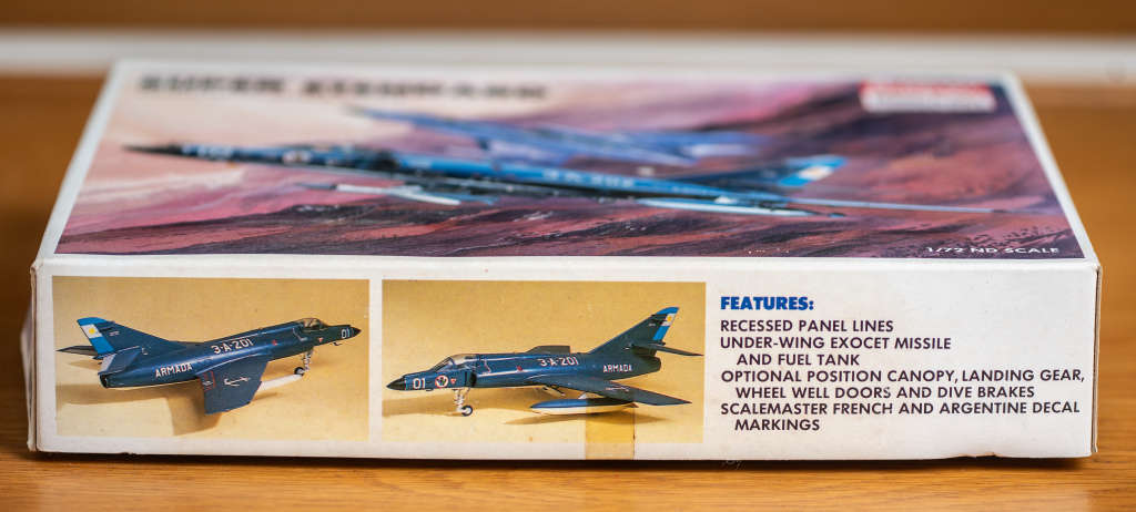 Dassault-Breguet Super Entard French Naval Attack Fighter Minicraft 1:72