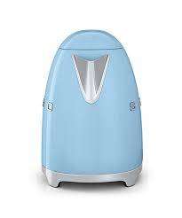 Retro Kettle in Blue,Cream,Black,Red