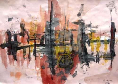 Abstract Paintings by Hilton Edwards