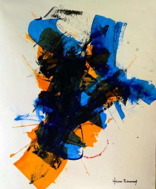 Abstract Paintings by Hilton Edwards