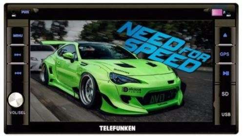 Telefunken In Car Entertainment Unit With Bluetooth