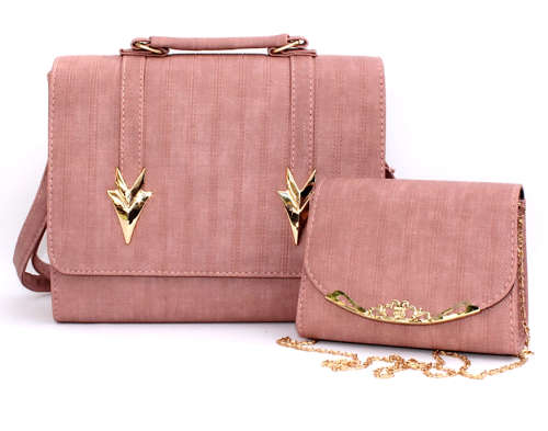 Trendy 2 in 1 Handbag Set - various colours