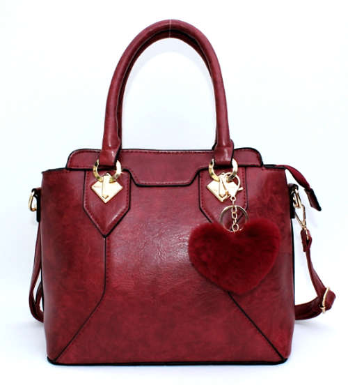 Pu Tote Handbag - Various Colors