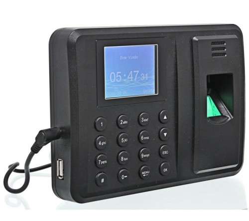 Biometric Digital Clock