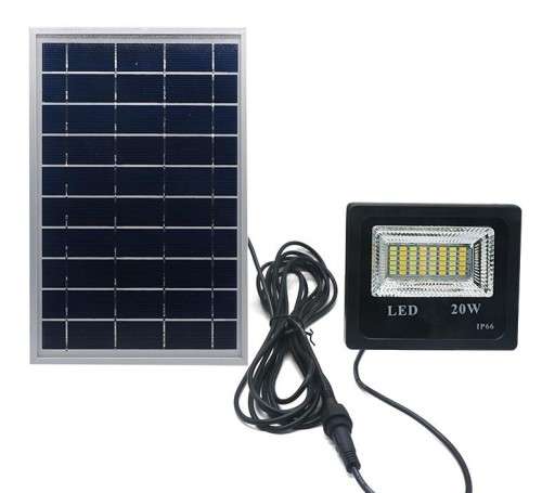 20W Solar Flood Light & Remote