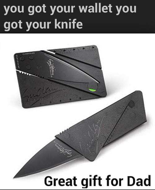 Credit card folding safety knife
