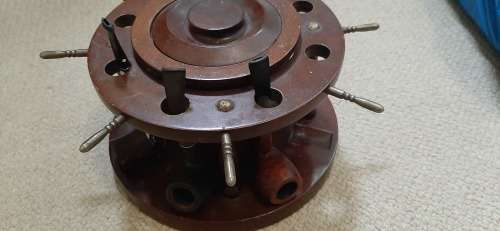 Pipe Stand and 3 Pipes