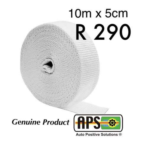 10m White Heat Wrap (manifold heat tape)