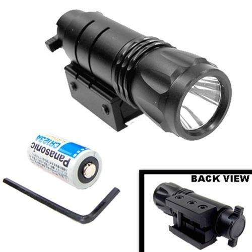NcStar Tactical Flashlight With Weaver Mount