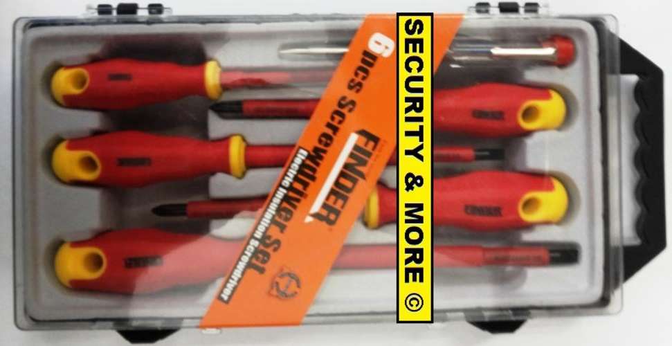 6 PIECE ELECTRICAL INSULATED SCREWDRIVER SET