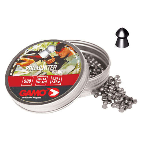 Gamo Pro Hunter Pellets 4.5mm (.177 Cal) 250's