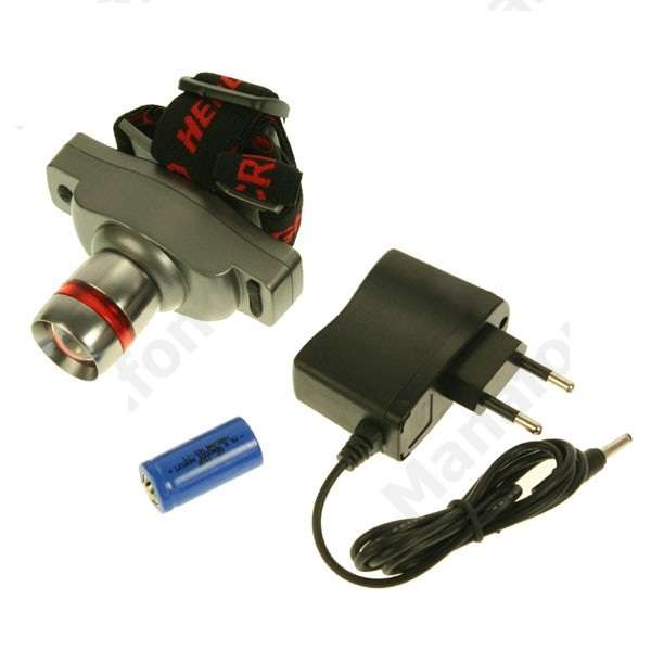 RECHARGABLE LED HEAD LIGHT -3 FUNCTION ADJUSTABLE