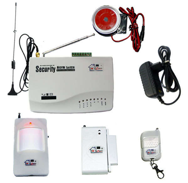 315Mhz GSM Auto Dial Alarm System | Home / Office |  Option to add door & PIR Sensors