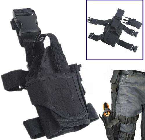 TACTICAL THIGH HOLSTER | ADJUSTABLE FOR WEAPON SIZE (Black & Cammo Available)