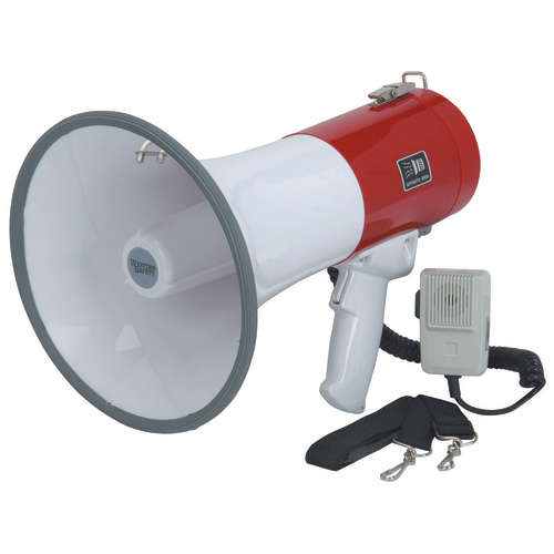 JS-20 MEGAPHONE 35W WITH DETACHABLE MIC | PEAK POWER 50W