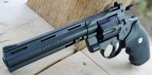 KWC 6 INCH 357 FULL METAL REVOLVER | 4.5MM BB | 6 SHOT | 400-420FPS