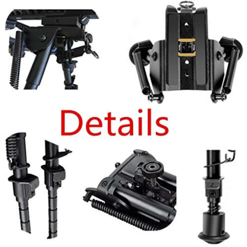 SPRING BIPOD FOR AIR RIFLE | FOLDING BIPOD