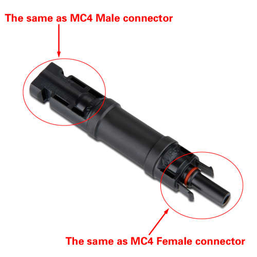 30A In-line MC4 PV Solar Fuse | Fuse Holder Cable Connector 30Amp 1000V DC