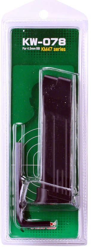 KWC KW-078 MAGAZINE FOR KM47 SERIES (SP2022 SIG SAUER) | 4.5MM STEEL BB