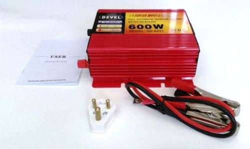 BRAND NEW 600W MODIFIED SINE WAVE INVERTER | 12V DC TO  220V AC  INVERTER | WITH USB PORT