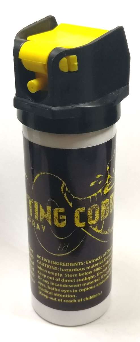 60ml Spitting Cobra Pepper Spray Including Pouch- Direct Stream