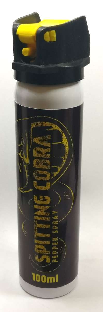 100ml Spitting Cobra Pepper Spray Including Pouch- Direct Stream