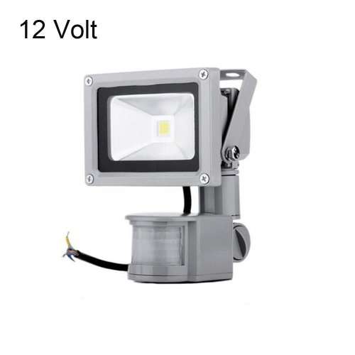 12V 10W LED FLOOD LIGHT WITH SENSOR 12V DC