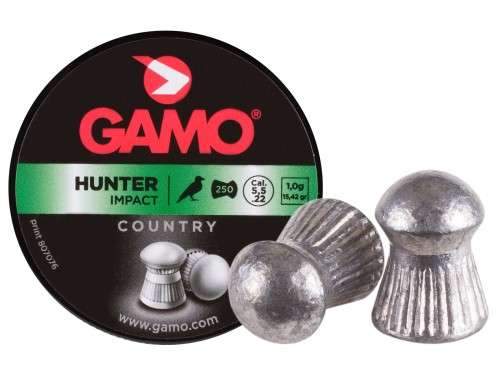 GAMO PELLETS 5.5MM HUNTER 250's