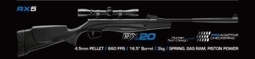 STOEGER RX5 AIR RIFLE 4.5mm | 660 - 850 fps