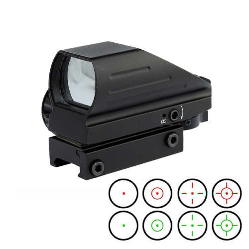Beileshi Tactical 1X22X33 Reflex Sight Red and Green 4 Reticle DOT Sight