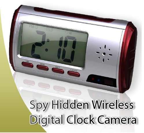 NEW* HIDDEN CAMERA ALARM CLOCK-MULTIFUNCTION