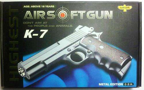 K-7 METAL EDITION AIRSOFT GUN