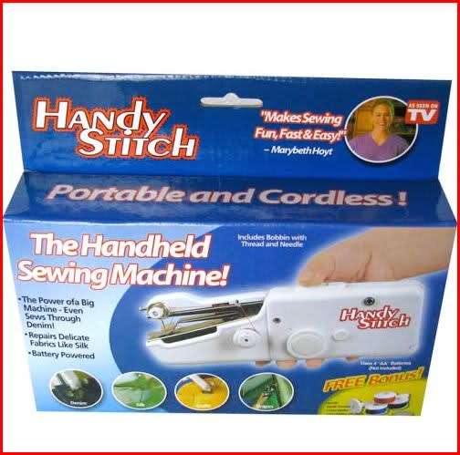 HANDY STITCH -PORTABLE SEWING/STITCHING MACHINE !