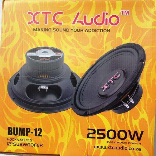 ***12" XTC SUBWOOFER 2500W***