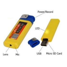 SPY VIDEO CIGARETTE LIGHTER