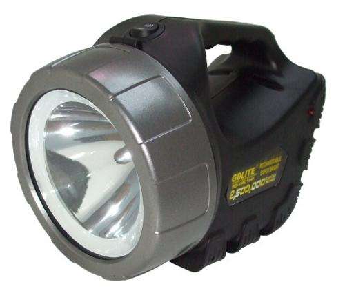 GD LITE-  5W RECHARGEABLE SPOT LIGHT 2,500,000 CANDLE POWER