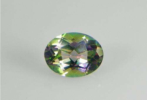 MASTERPIECE COLLECTION"CREATE YOUR OWN JEWELLERY" 8x6mm Oval Natural LIGHT Fire Mystic Topaz 1.55cts