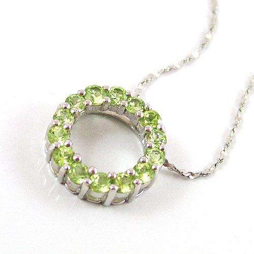 "INTERNATIONAL SHIPPING" FREE CHAIN INCLUDED GENUINE PERIDOT PENDANT CRAFTED IN .925 STERLING SILVER