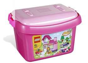 BRAND NEW SEALED - 224 PCS - AGE 4+ - GENUINE LEGO BRAND PINK BOX SET