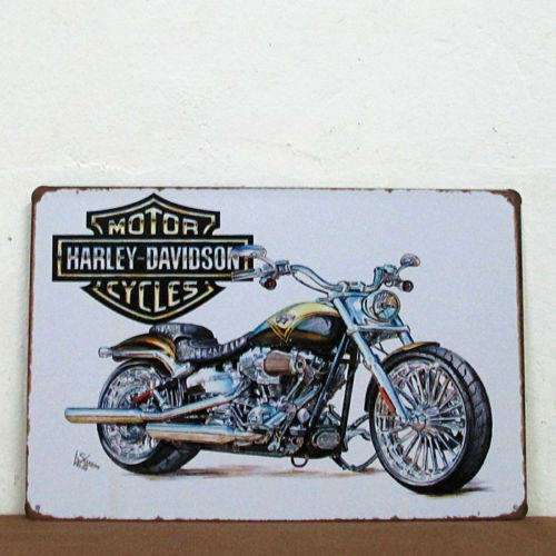 Harley-Davidson Motorcycle Retro Metal Tin Signs  Wall Decor H 20x30cm