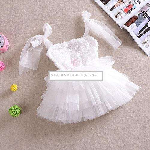 SUMMER SALE!!!!   WHITE DRESS PERFECT FOR CHRISTENING/FORMAL WEAR - # S  AGE 18 - 24 MONTHS