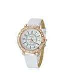 LADIES UNIQUE HEXAGONAL SHAPED DIAL SURROUNDED BY CRYSTAL - TOTALLY AWESOME ELEGANT DRESS WATCH