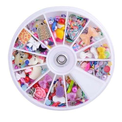 1200 CABOCHON FLATBACKS SUITABLE AS NAIL ART OR  FOR SCRAPBOOKING OR CARDMAKING