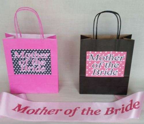 @ COST SALE!! UK IMPORT - BRIDAL SHOWER - PINK SATIN - MOTHER OF THE BRIDE SASH